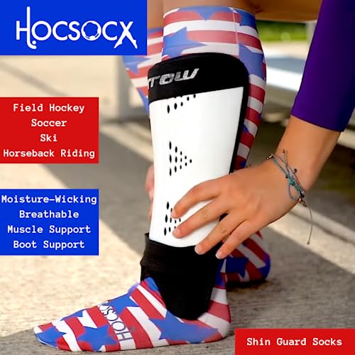 Hocsocx Bananas Socks Performance Liner Moisture-Wicking Protection for Field Hockey, Ice Hockey, and Soccer4