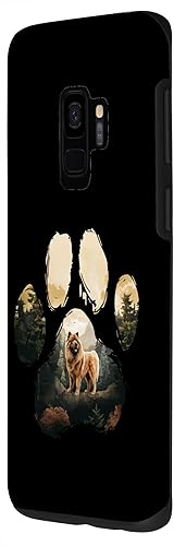 Miniatura 2 de Galaxy S9 Chow Chow Mountain Paw Design Dog Mom Dad Case