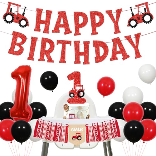 Toyland® 78 Cm (31") Ballon En Aluminium En Forme De Tracteur Bleu - Décorations De Fête Pour Enfants