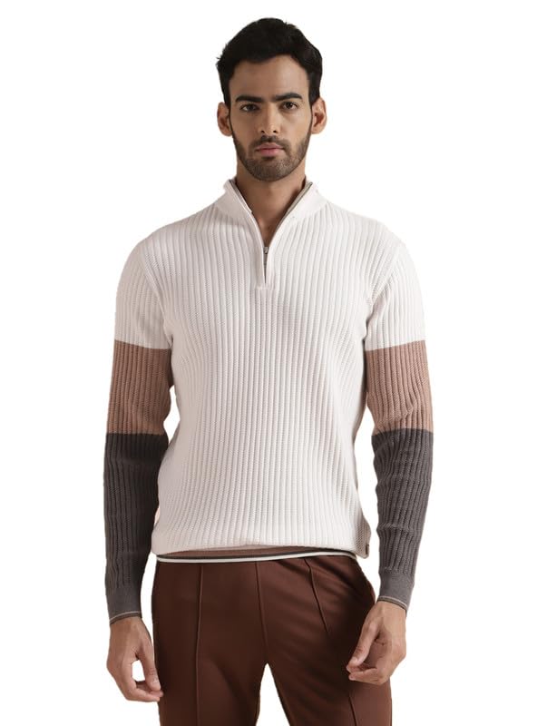 andamen Ribbed Zip Detail Pullover-picture-20