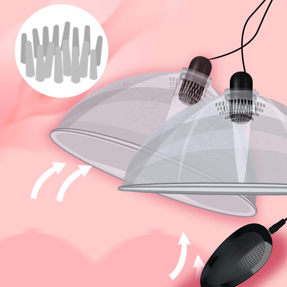 Vibrador de pezón, Vibrador de pezón, Masajeador de Senos de 7 Frecuencias, Masaje de estimulación de Bomba de Leche Juguete Sexual Juguetes sexuales para la masturbación Femenina