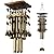 YLYYCC Wind Chimes for Outside, 30"Memorial Wind Chimes with 24 Copper Tubes and 16 Copper Bell for Garden,Patio,Window Wind Chime Hanging Decoration,Bronze Memorial Sympathy Wind Chimes Gifts for Mom