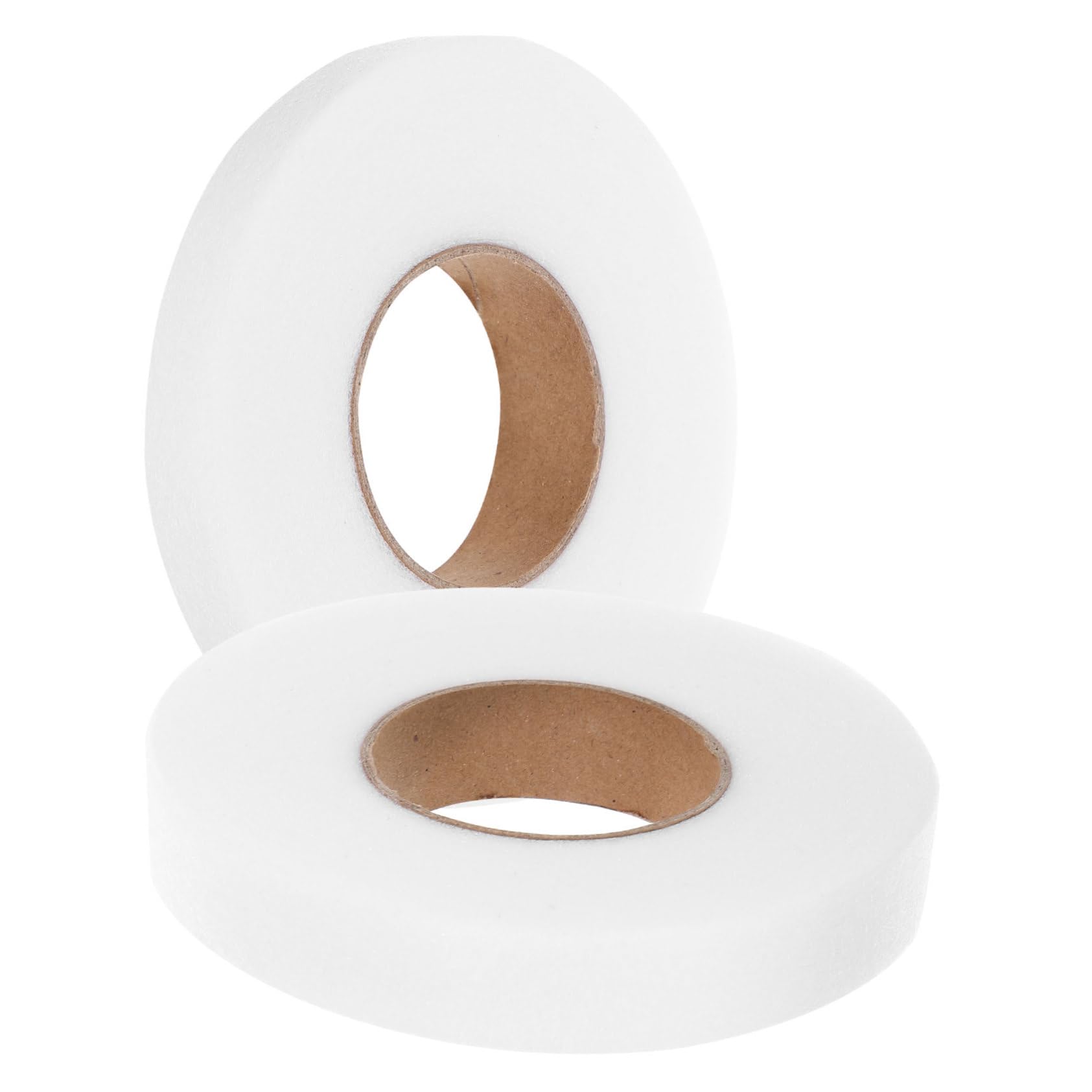 8 Rollos cinta de doble cara para tela cinta dobladillo para pantalones cinta adhesiva blanca cortinas de ventana cinta de alfombra cinta para dobladillo de cortina sin coser bar