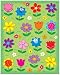 Carson Dellosa Flowers Shape Stickers (168038)