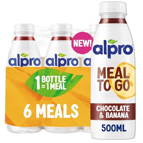Alpro Meal To Go Chocolate Banana Flavour Ready-To-Drink Meal Replacement Drink