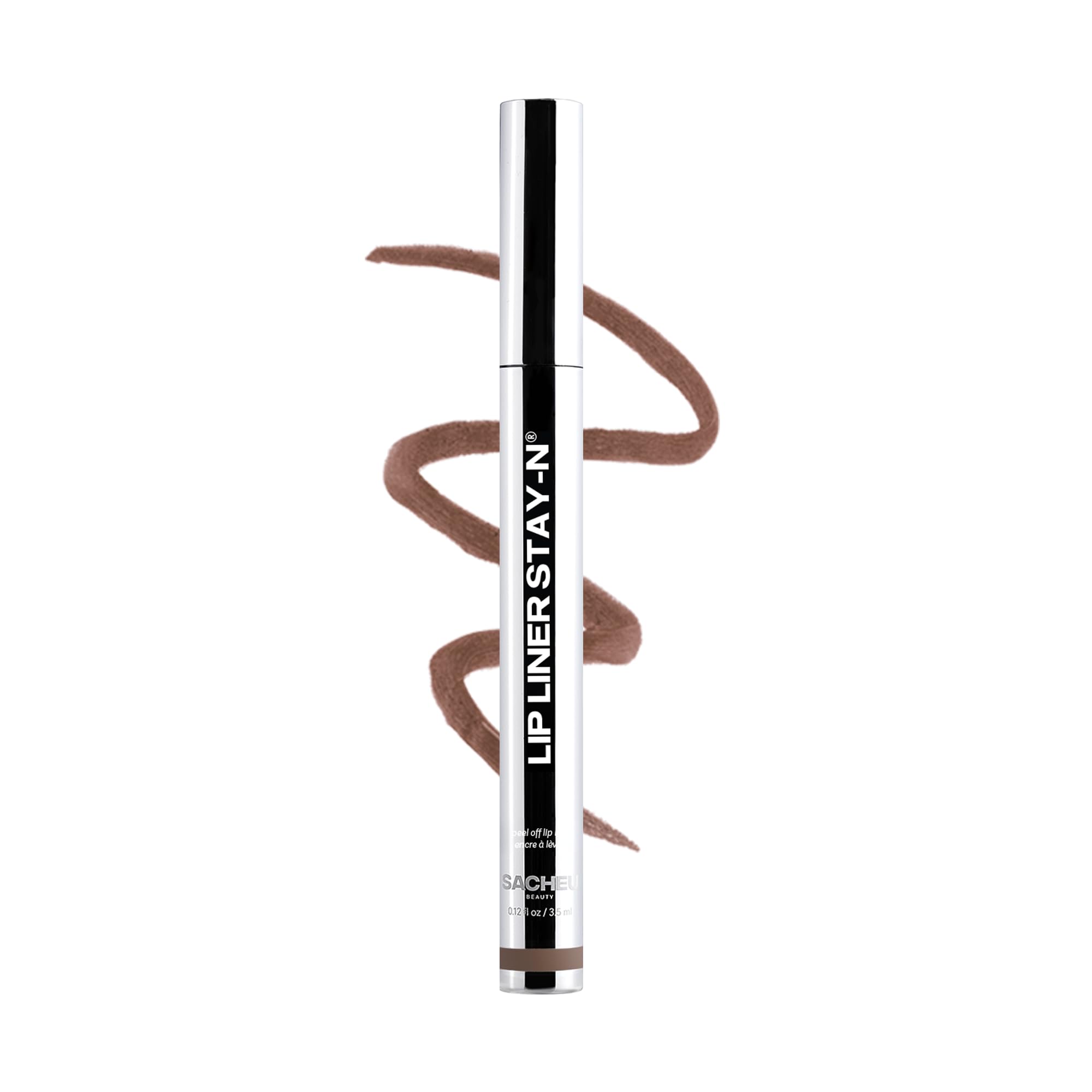 Amazon.com : Sacheu Lip Liner STAY-N Peel Off Lip Stain — Long