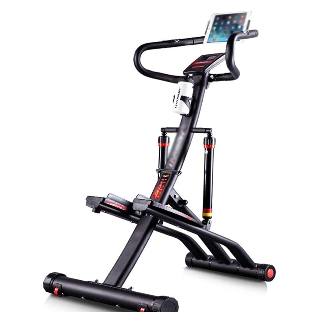 Stepper Vertical Climber Fitness Home con braccioli Macchina per Arrampicata Multifunzionale Esercizio Pieghevole Attrez