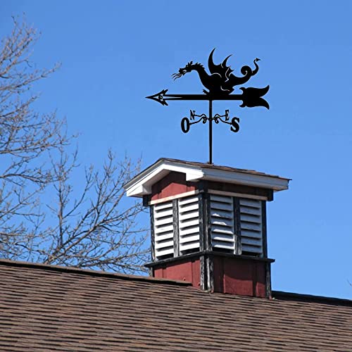 Veleta de dragón decorativa para dar un aire retro a tu granja 7