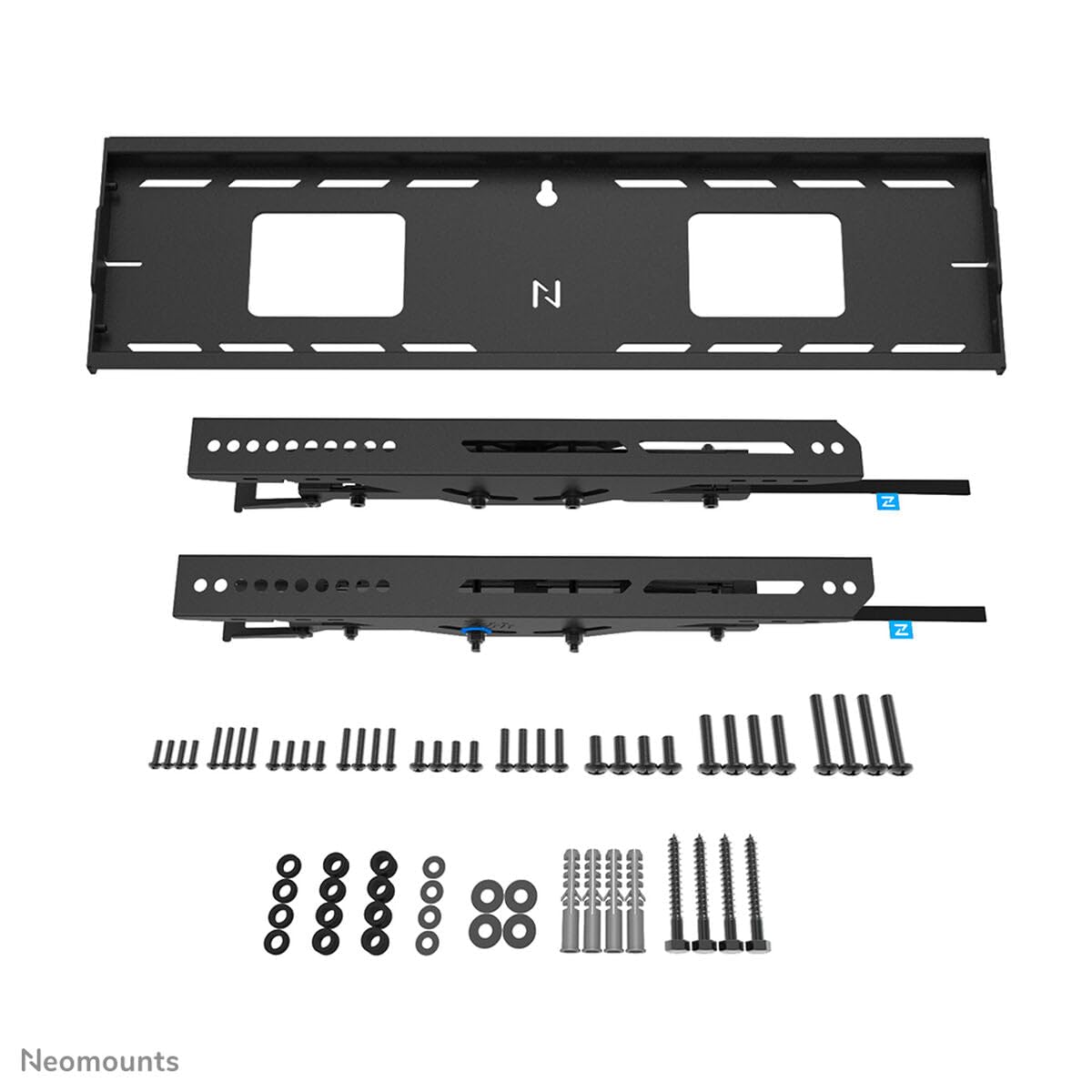 NewStar fpma-d1310silver-b supporto per schermo piatto - Supporto bilanciere Pannello piatto per ufficio