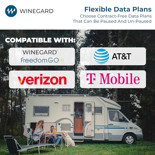 Image of Winegard Basestation BS-4G01 4G Indoor Router - Dual Band Wi-Fi 802.11ac 4G LTE Backup Ethernet Starlink Compatible - WiFi Router for RV Connectivity