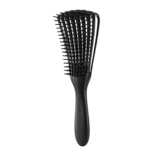 Miniatura 8 de Cepillo desenredante para cabello húmedo, 3 piezas, cepillo para el cabello para mujeres, cepillo desenredante para cabello rizado, peine de dientes