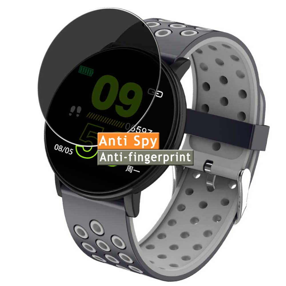 VaxsonVaxson Privacy Screen Protector, compatible with Smartwatch Smart Watch H18, Anti Spy Guard Film Protectors Sticker [NOT Tempered Glass] New