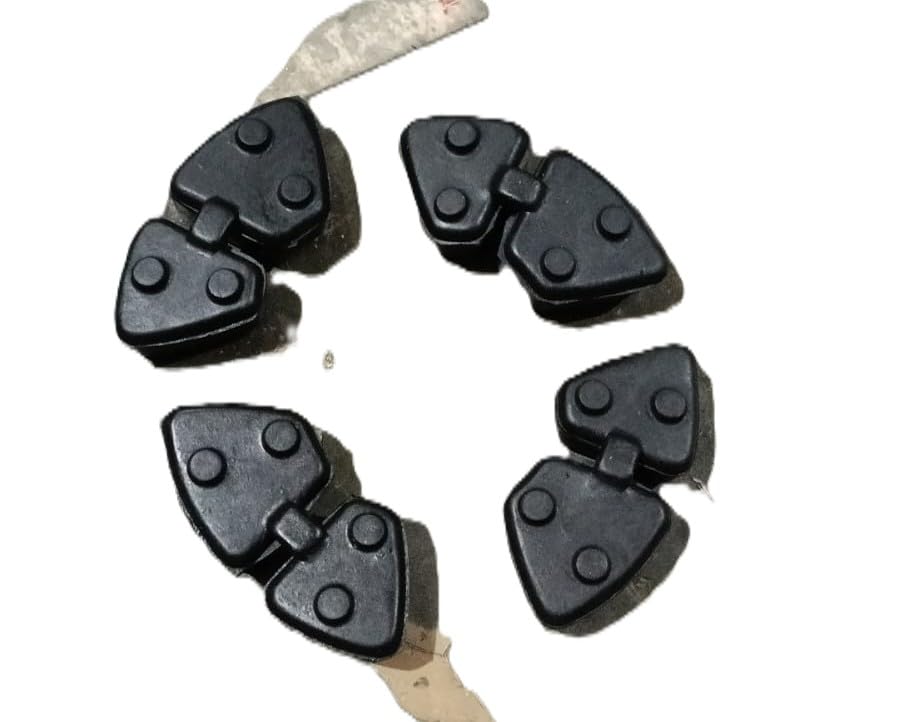 Sprocket Coupling Rubber for Gixxer SF/Gixxer 150/gixxer | Pack of 4, Bike Spare Part, Rubber Material, Direct Fit, Black Finish-image-15