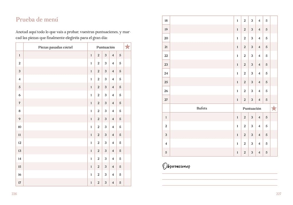 My wedding planner: Agenda para una boda de ensueño (No ficción)