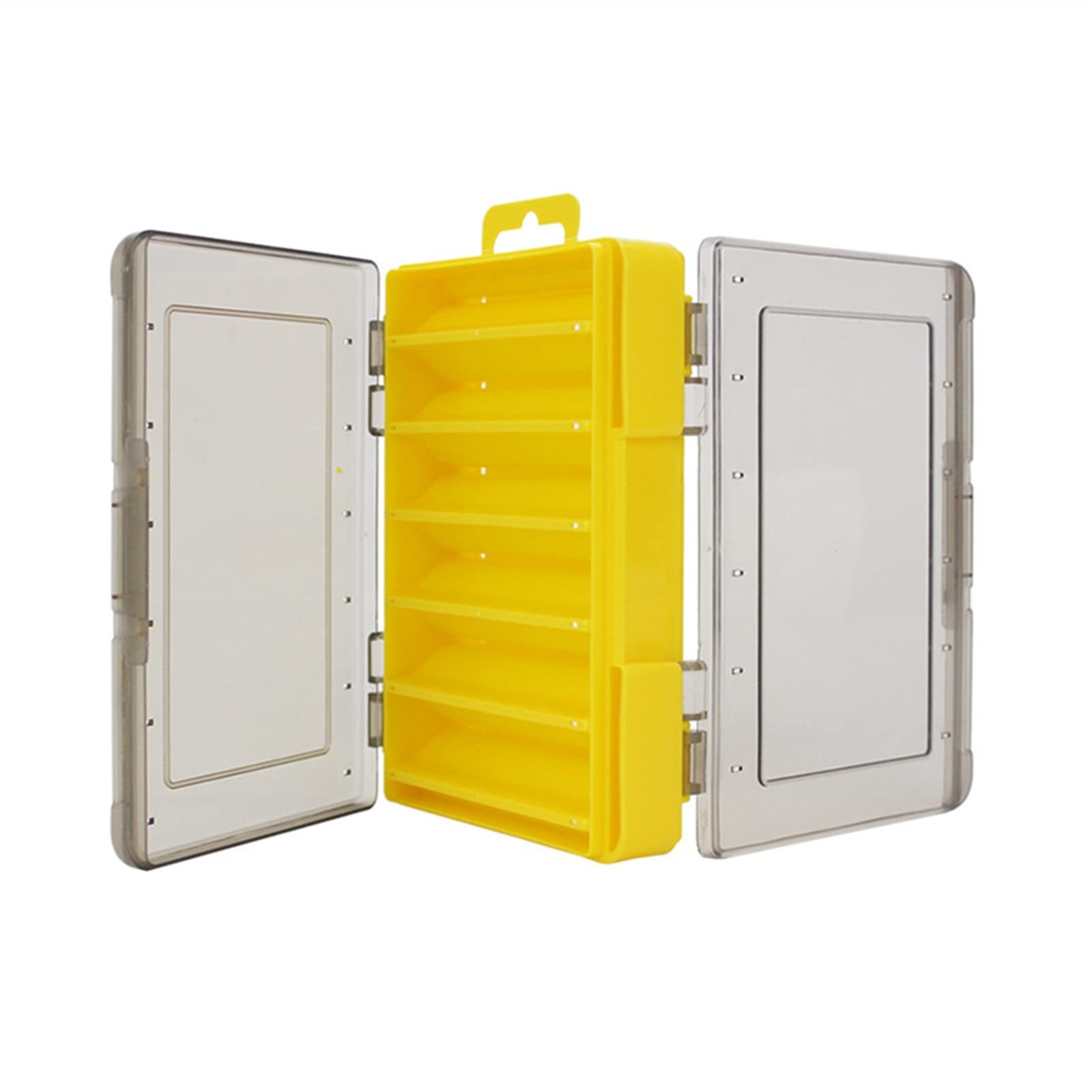 Boîte de rangement étanche avec 14 compartiments pour accessoires de pêche