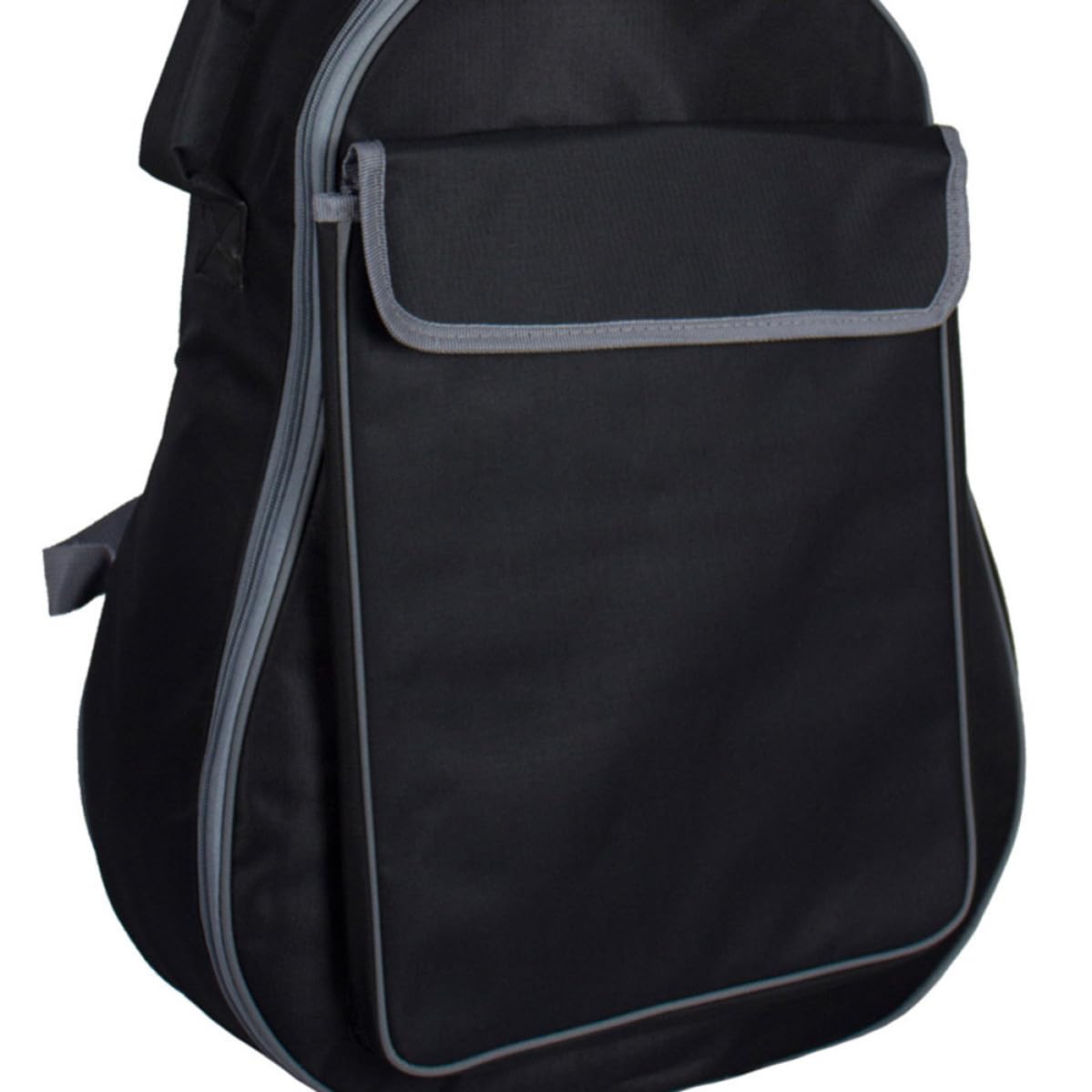 Bolsa de Guitarra Acústica de Nylon Negro Doble Correa y Protección Acolchada Gruesa para Transporte Cómodo y Seguro en Conciertos o Prácticas