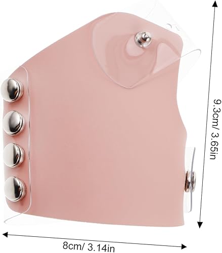 Handheld Makeup Mixing Palette Durable Pu Cosmetic Plate for Foundation Face and Nail Polish Convenient Blending Tray for Makeup Artists and Beauty Enthusiasts