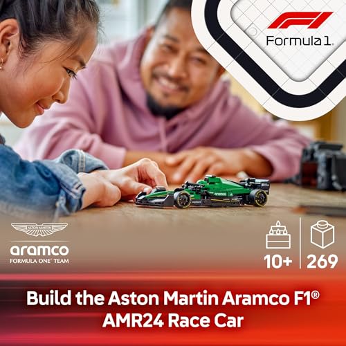 LEGO Aston Martin Aramco F1 AMR24 Race Car