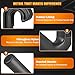 ONZILLO Neutral Grip Pull Up Handles, Ergonomic Non-Slip Hooks for Barbell Row Deadlift Resistant Bands Cable Machine, Lightweight Pull Up Bar Accessories, Portable Grips for Home Gym Workout, Nylon