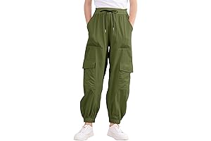Girls Cargo Pants: Comfort and Functionality in Sizes 10-12