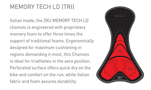 2XU Terno masculino de compressão com zíper completo, branco/azul capri, pequeno