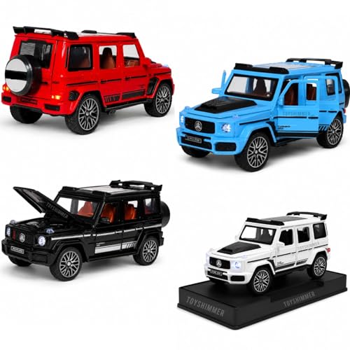 Image of Die Cast Car 1:32 Scale mercedi barabuss Metal Model Car with Pull Back Action, Openable Doors & Sound Light Function for Kids and Collectors (Color May Vary)