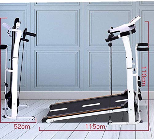 Image of Folding Treadmills Electric Treadmill Space Saver Fitness Runninghine for Home, Ultra-Quiet Indoor Walking
