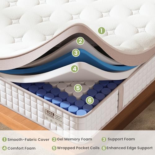 FP-FLEXPEDIC-Twin-Mattress-10-Inch-Innerspring-Hybrid-Mattress-in-a-Box-with-Gel-Memory-Foam-Individually-Wrapped-Encased-Coil-Pocket-Spring-Mattress-Pressure-Relief-Medium-Firm-Support FP FLEXPEDIC Twin Mattress 10 Inch Innerspring Hybrid Mattress in a Box with Gel Memory Foam Individually Wrapped Encased Coil Pocket Spring Mattress Pressure Relief Medium Firm Support