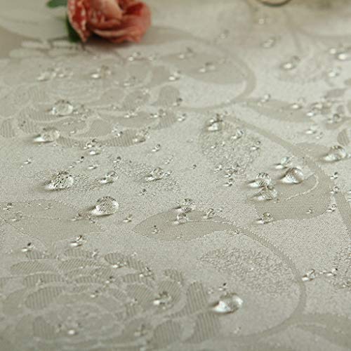 Nappe rectangle en jacquard pour table basse de salon