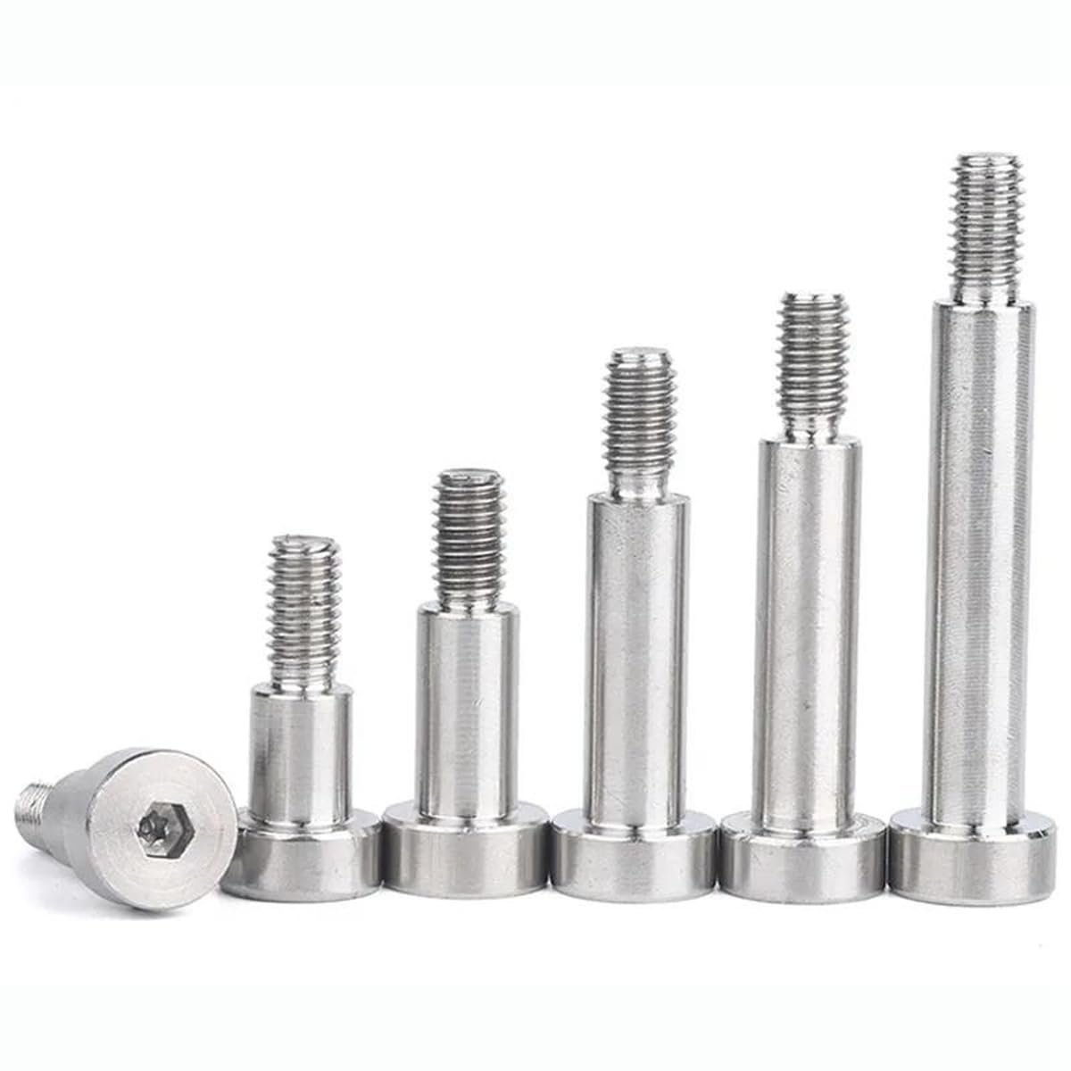 Vis à épaulement à six pans creux en acier inoxydable M3-M8, M4x35 (10 pièces)
