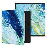 Se abre como un libro, se activa automáticamente Kindle Oasis cuando se abre y ponerlo en reposo cuando está cerrado.