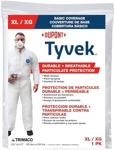 Trimaco Painter's Tyvek HD Heavy-Duty Coveralls