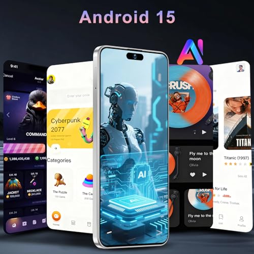 Image of 17PM Smartphone: Snapdragon 8 Gen 3, 12GB RAM + 512GB Storage, 7000mAh Battery, 6.99-inch Display, 68MP+108MP Camera, Android 15, 5G, Dual SIM - Superior (White)