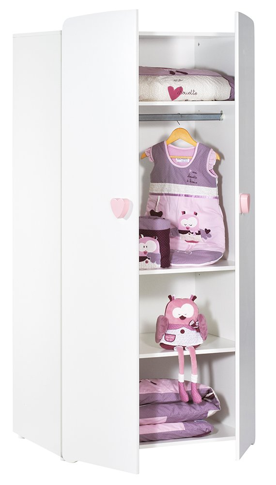 BABY PRICE 1P377 Chambre Bébé Trio Lit + Commode + Armoire
