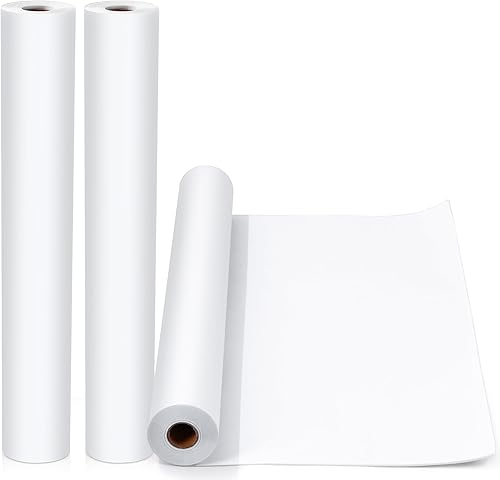 Paquete de 2 rollos de papel kraft ancho jumbo de 48 x 1200 (100 pies) para mudanza, embalaje, envoltura de regalos, manualidades, postal, camino de