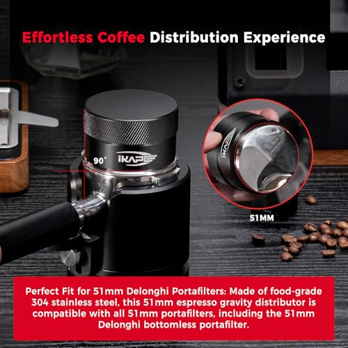 Distributeur de café 51 mm nivellement espresso par gravité - 6