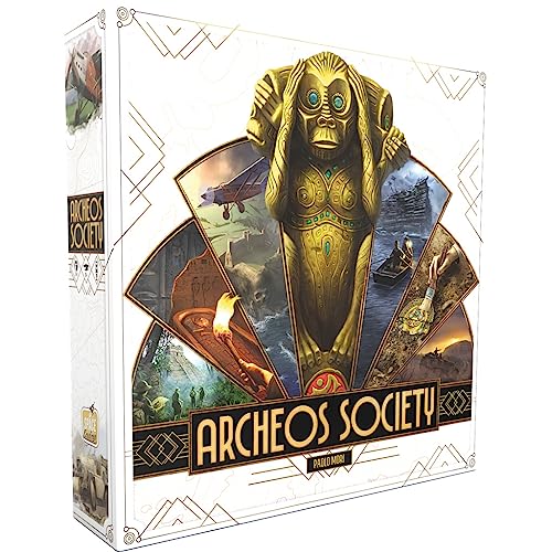 Space Cowboys Archeos Society - Giochi da tavolo giochi di carte da da gioco per adulti e bambini dai 12 anni in su da 2 a 6 giocatori 60 min. Versione francese