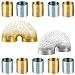 ArtCreativity Metal Coil Spring - 12 Pack - 1 Inch Silver and Gold Metal Coil Spring Set - Fun Birthday Party Favor for Kids, Cute Coil Spring Prize, Goody Bag Fillers, Stocking Stuffers, Novelty Gift