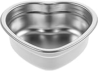 Vista 1 de Hemoton Plato portátil en forma de acero inoxidable para aperitivos, salsas a la parrilla, para reuniones familiares y fiestas, esenciales