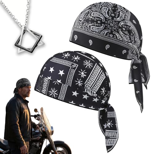 Elastic Cycling Sports Cap Quick Dry Cooling Head Scarf Breathable Sweat Wicking Bandana Elastic Fit Head Wrap (2-A)