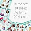 100Pcs Movie Quote Stickers for Adults - Funny Meme Sayings Stickers for Water Bottles, Laptop, Phonecase - Gifts for Women & Men #1