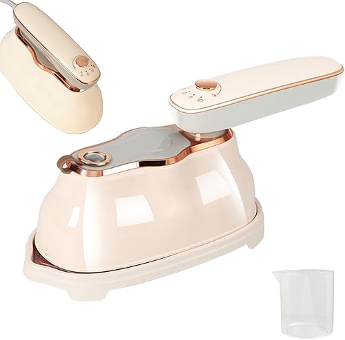 Plancha de vapor para ropa de tamaño pequeño, 3 engranajes, 1200 W, 20 S, calentamiento rápido, portátil, vaporizador de ropa portátil para viajes