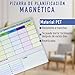 Planificador mensual magnetico Imagen de Planificador mensual magnetico