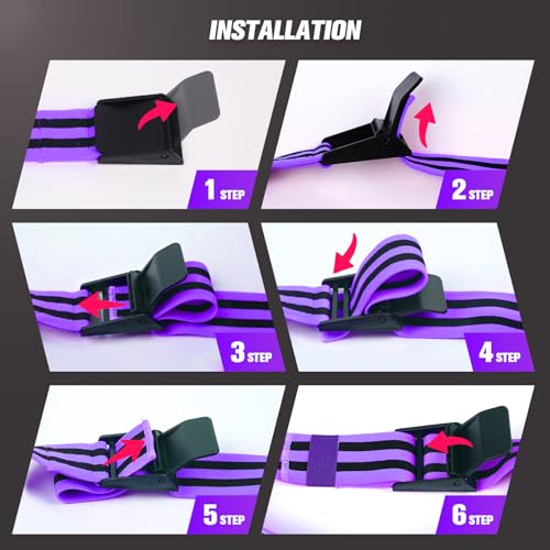 Image of Booty Bands, Blood Flow Restriction Bands for Women /Men, Adjustable BFR Training Bands for Glutes & Hip Building, Occlusion Resistance Bands