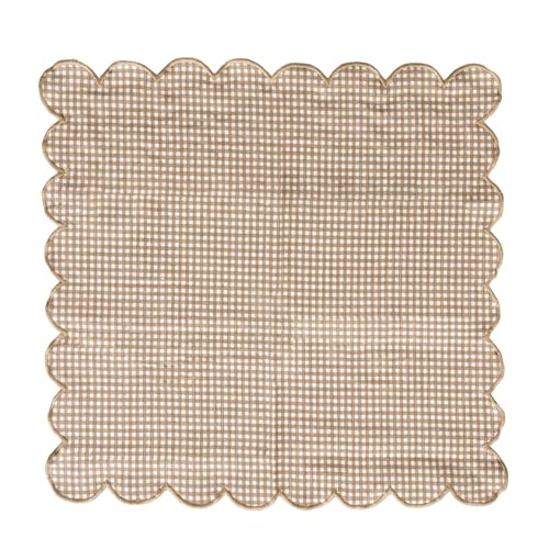 Set de 4 servilletas cuadradas de algodón con estampado multicolor miniatura 7