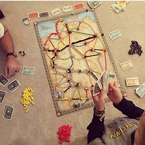 Days Of Wonder DO7202 Ticket To Ride Europe Board Game - Embark On A Railway Adventure Across The Continent! Fun Family Strategy Game thumb #6