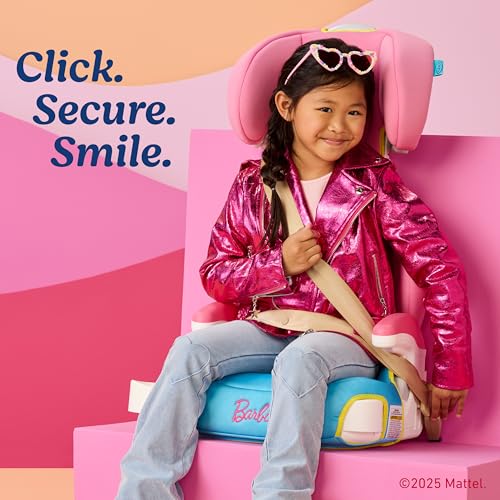 Image of Barbie x Graco Turbobooster 2.0 High Back Booster Seat, Belt Positioning Booster Car Seat for Big Kids