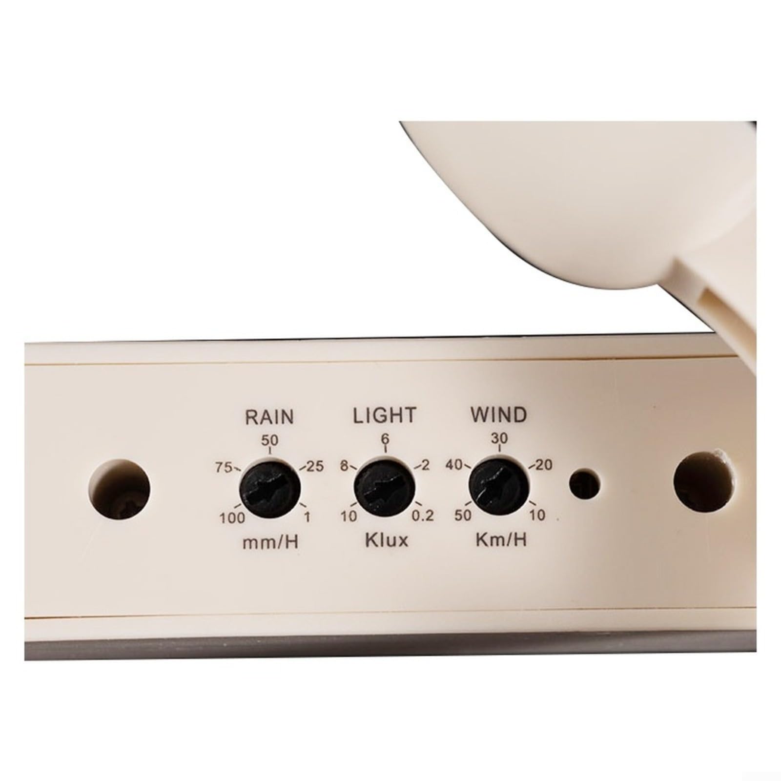 Capteur de vent et de pluie sans fil pour ouvre-fenêtre automatique