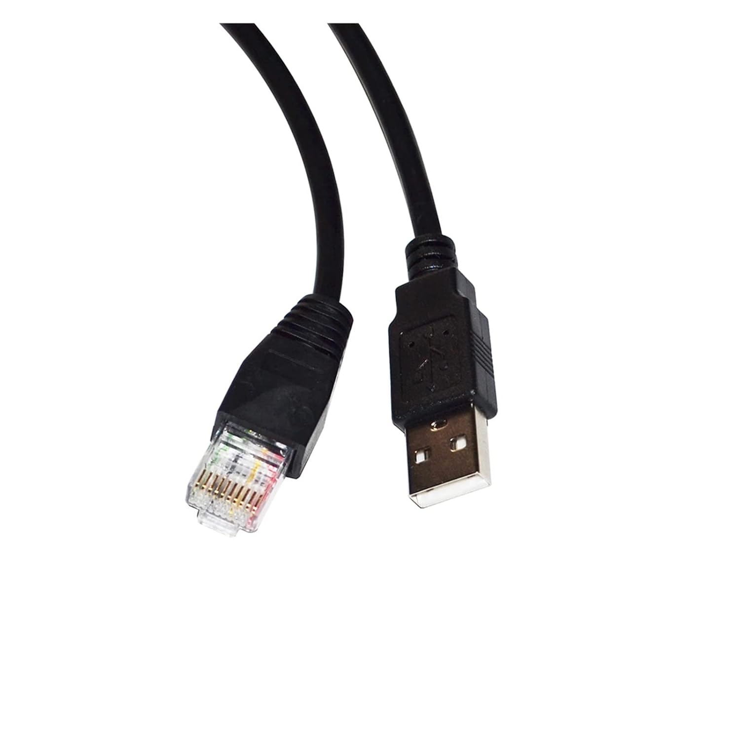 USB 2.0 to RJ50 RJ48 AP9827 Console Cable Fit for Smart UPS 940-0127B 940-127C 940-0127E BR1000G to NAS DS1517 DS216 DS218 KABLE(1.8m)
