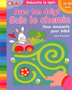 Board book avec ton doigt suis le chemin [French] Book